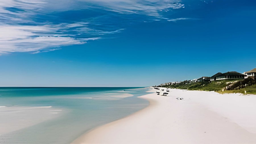 Salty Rose Inn by Avantstay Inlet Beach Home w/ Porch, Firepit & Pool Access