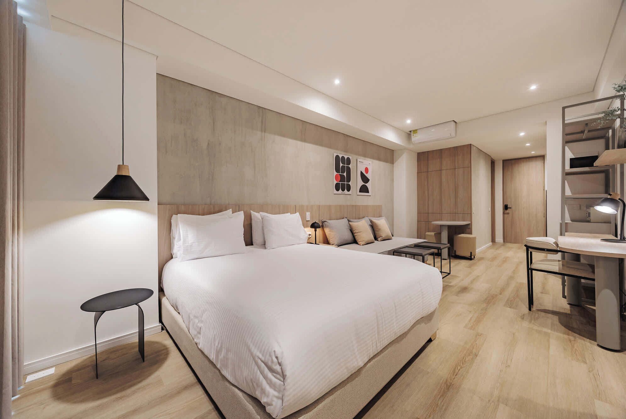 1 Schlafzimmer, Schreibtisch, WLAN, Bettwäsche