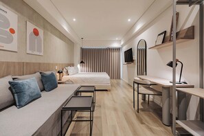 1 chambre, bureau, Wi-Fi, draps fournis