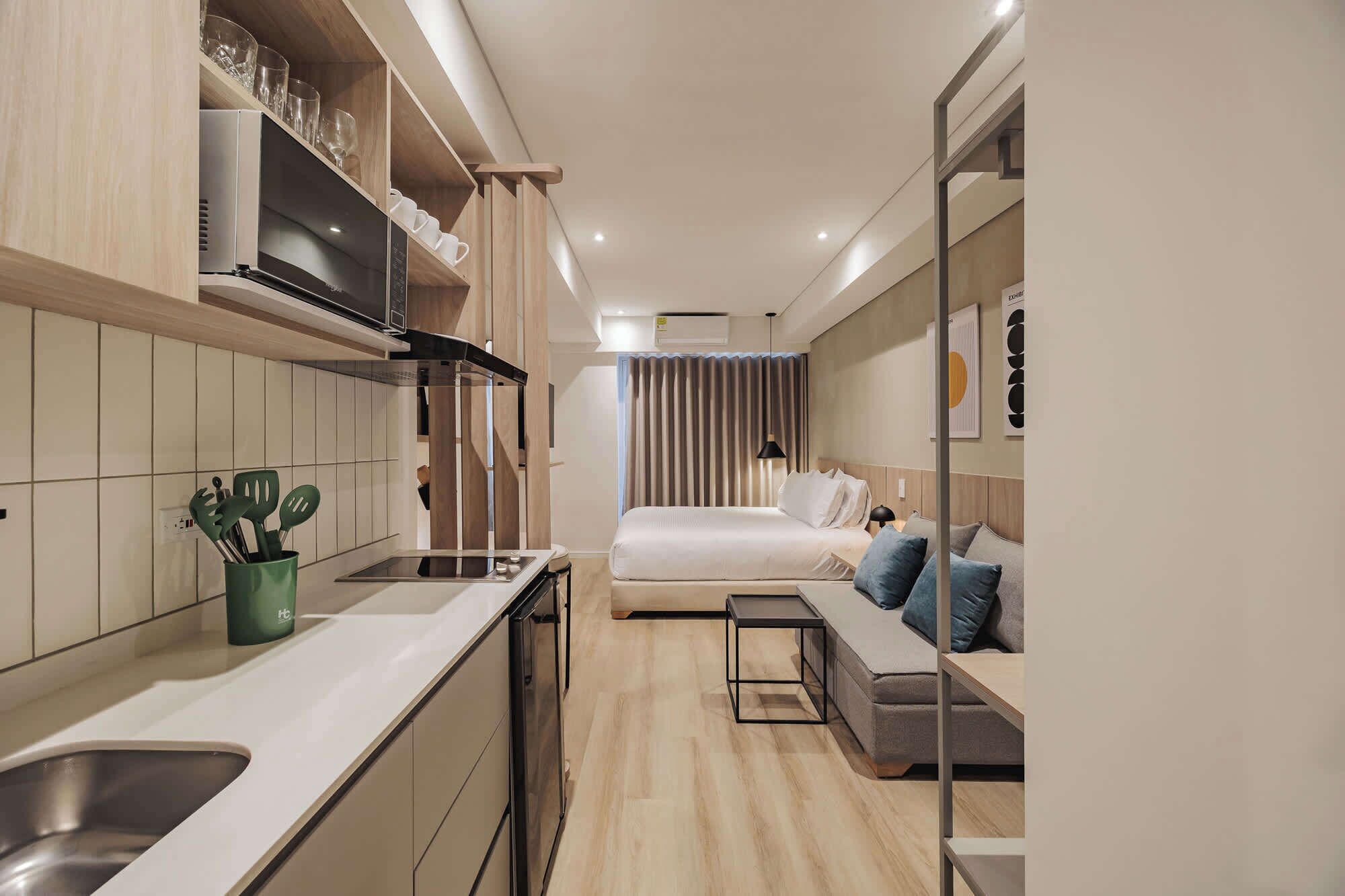 1 Schlafzimmer, Schreibtisch, WLAN, Bettwäsche