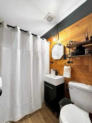 Hair dryer, towels