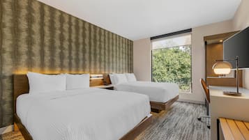 Desk, laptop workspace, free cots/infant beds, free WiFi