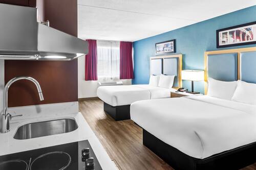 Standard Room, 2 Double Beds, Non Smoking