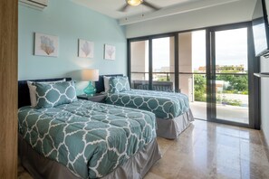 Deluxe Condo, Balcony, City View