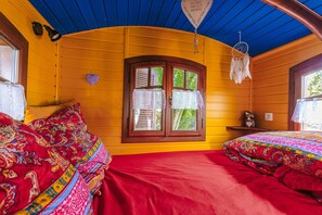 1 makuuhuone, vuodevaatteet