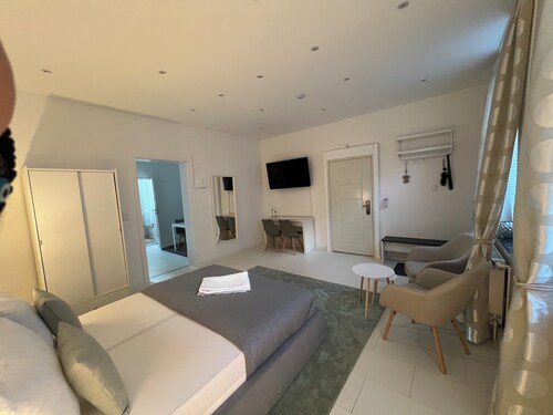 City Studio Apartment. Close to everything! On the ground floor. First floor