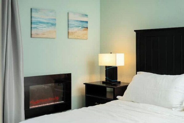 2 bedrooms, iron/ironing board, travel crib, free WiFi