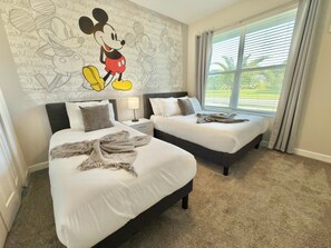 5 habitaciones, tabla de planchar con plancha, wifi y ropa de cama