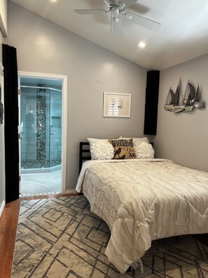 1 غرفة نوم وواي فاي مجانًا وملاءات أسرّة