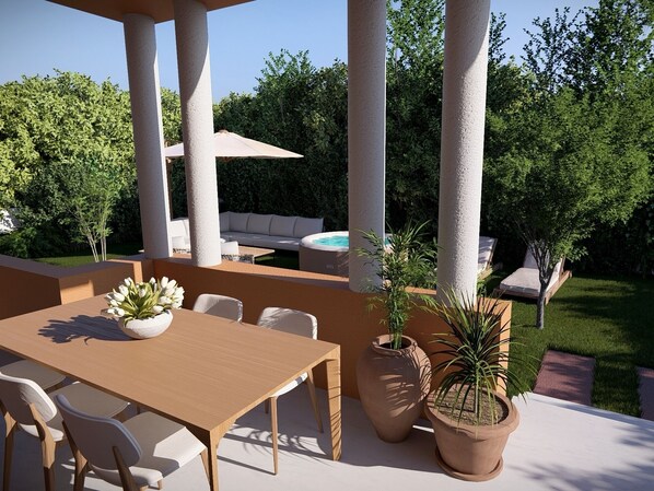Restaurante al aire libre