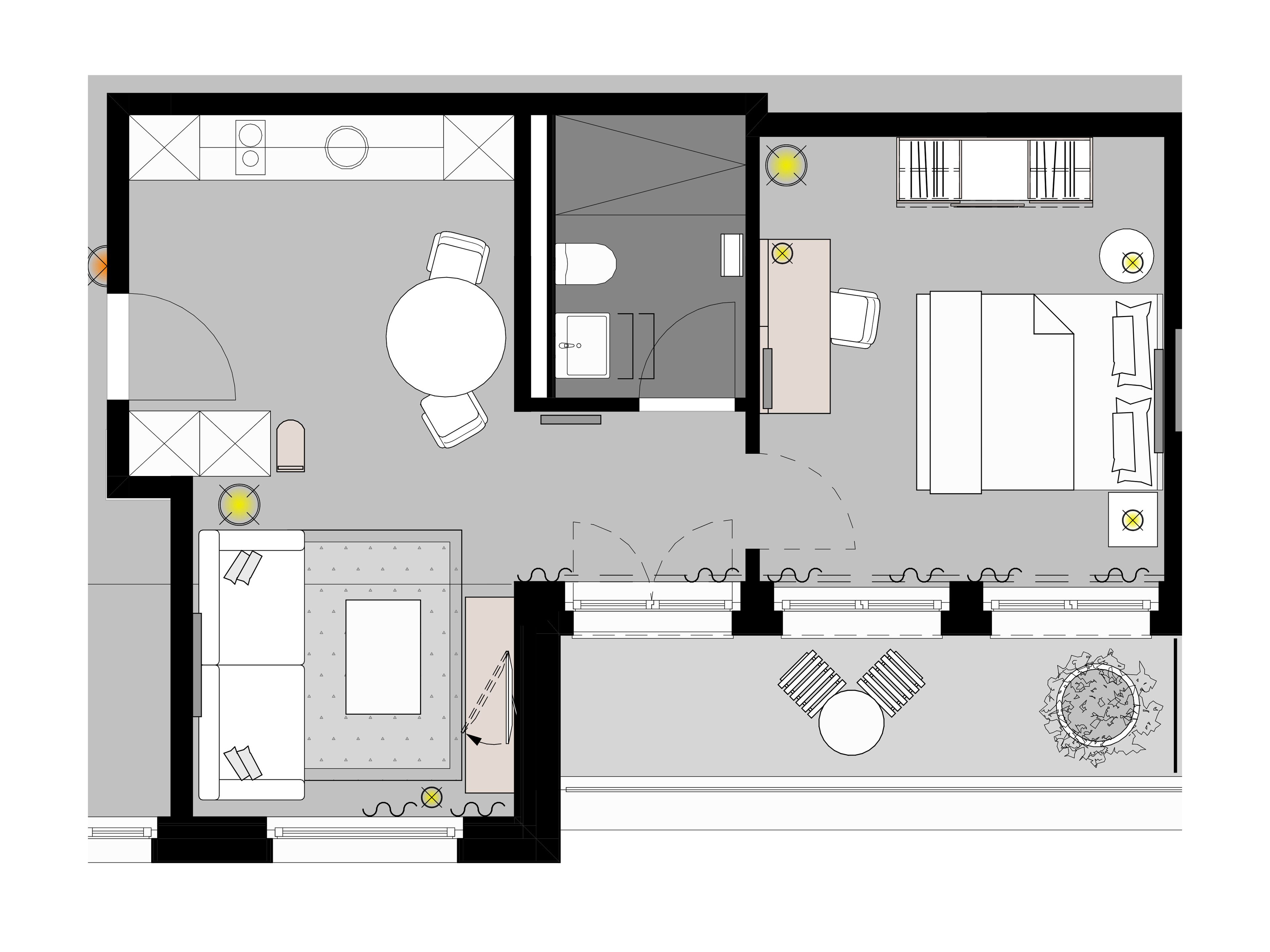 Signature Penthouse | Sengetøy av topp kvalitet, blendingsgardiner og lydisolert