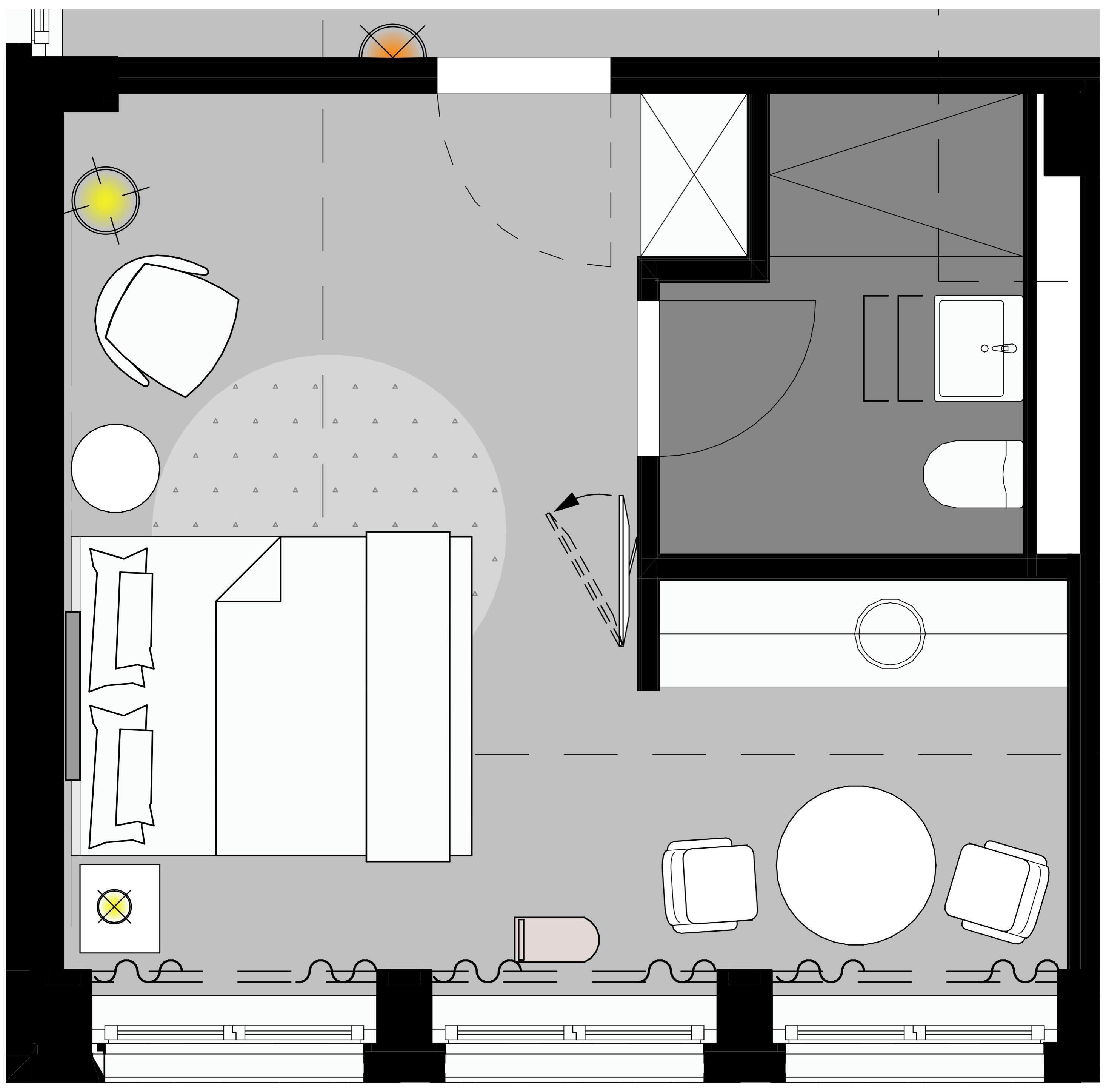 Hochwertige Bettwaren, Verdunkelungsvorhänge, schallisolierte Zimmer