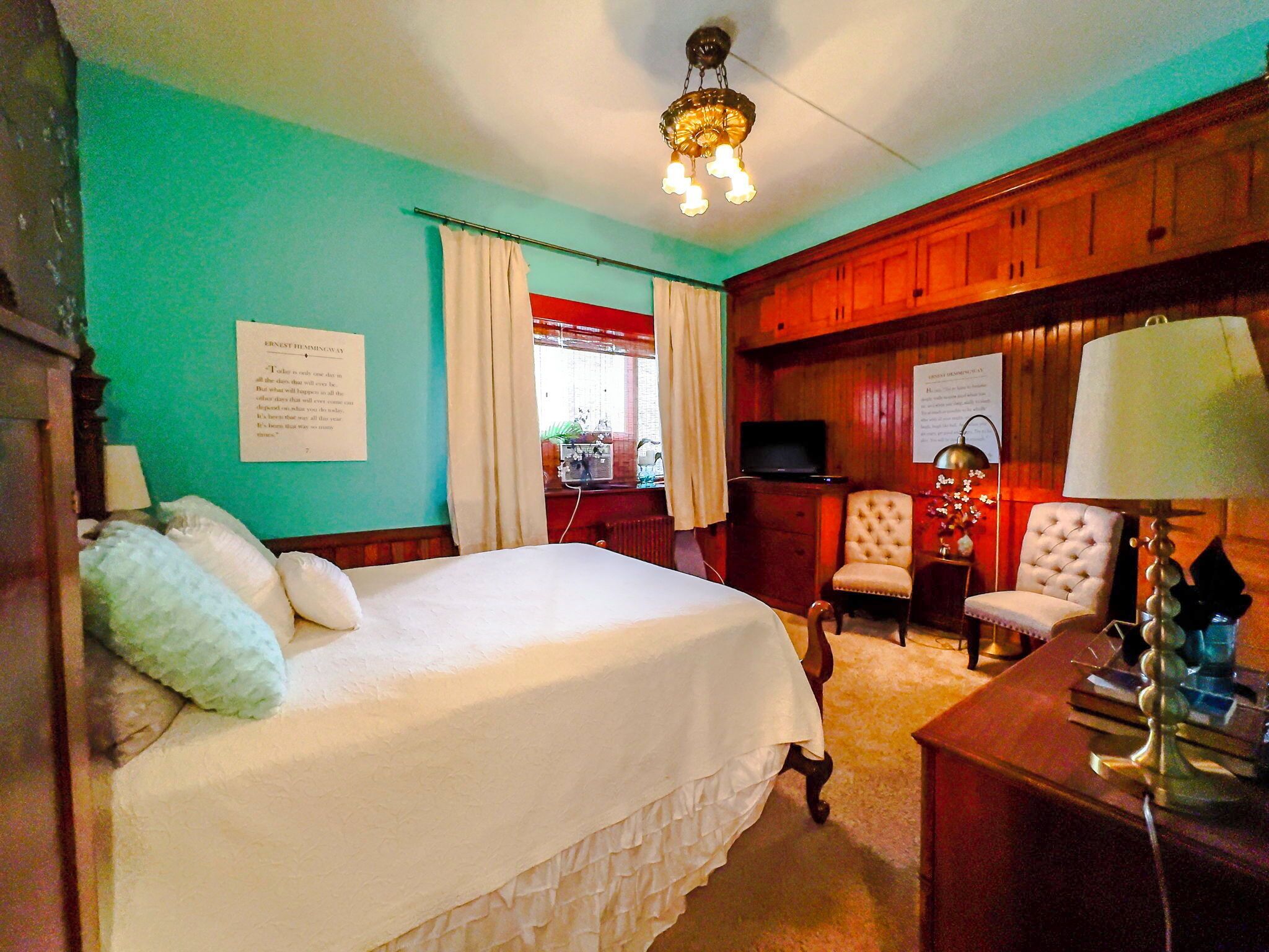 1 間睡房、熨斗/熨衫板、免費 Wi-Fi、床單