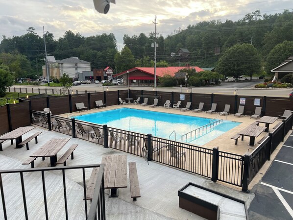 Seasonal outdoor pool