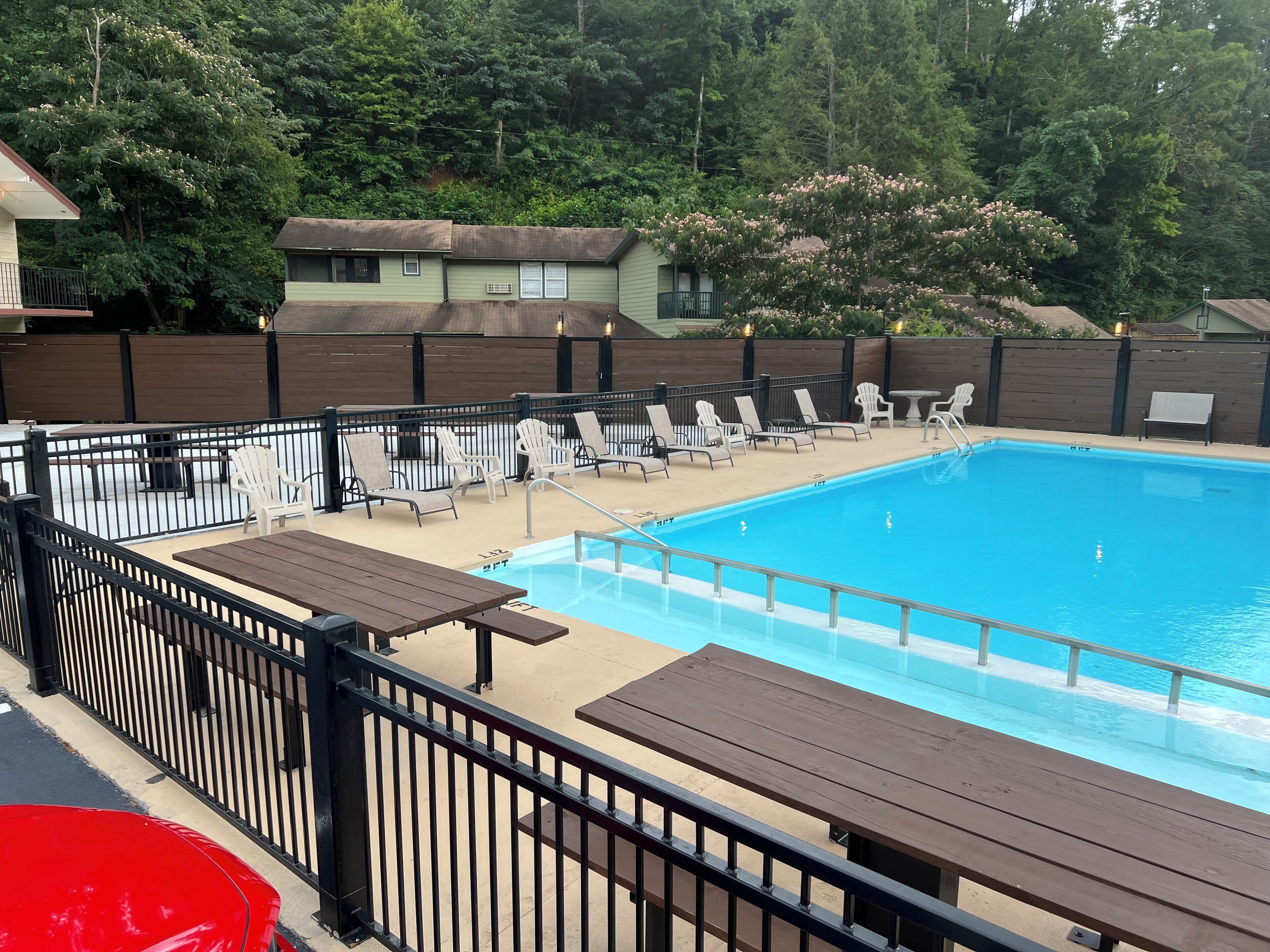 Seasonal outdoor pool