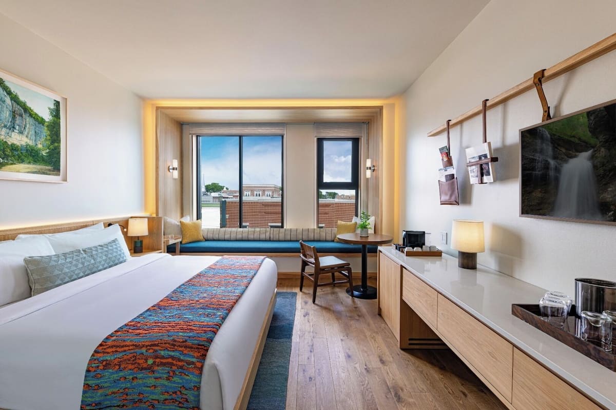 Premium bedding, minibar, in-room safe, laptop workspace