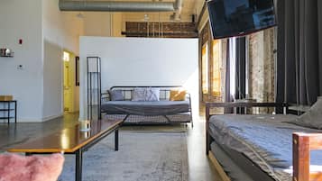 1 chambre, fer et planche Ă repasser, Wi-Fi, draps fournis