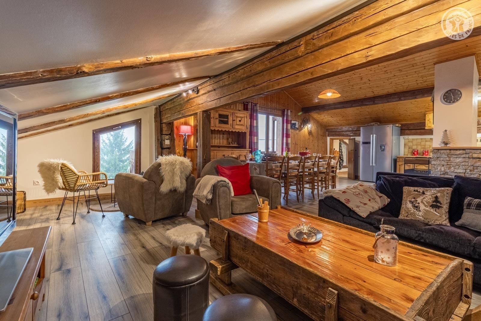 TV, DVD player, stereo