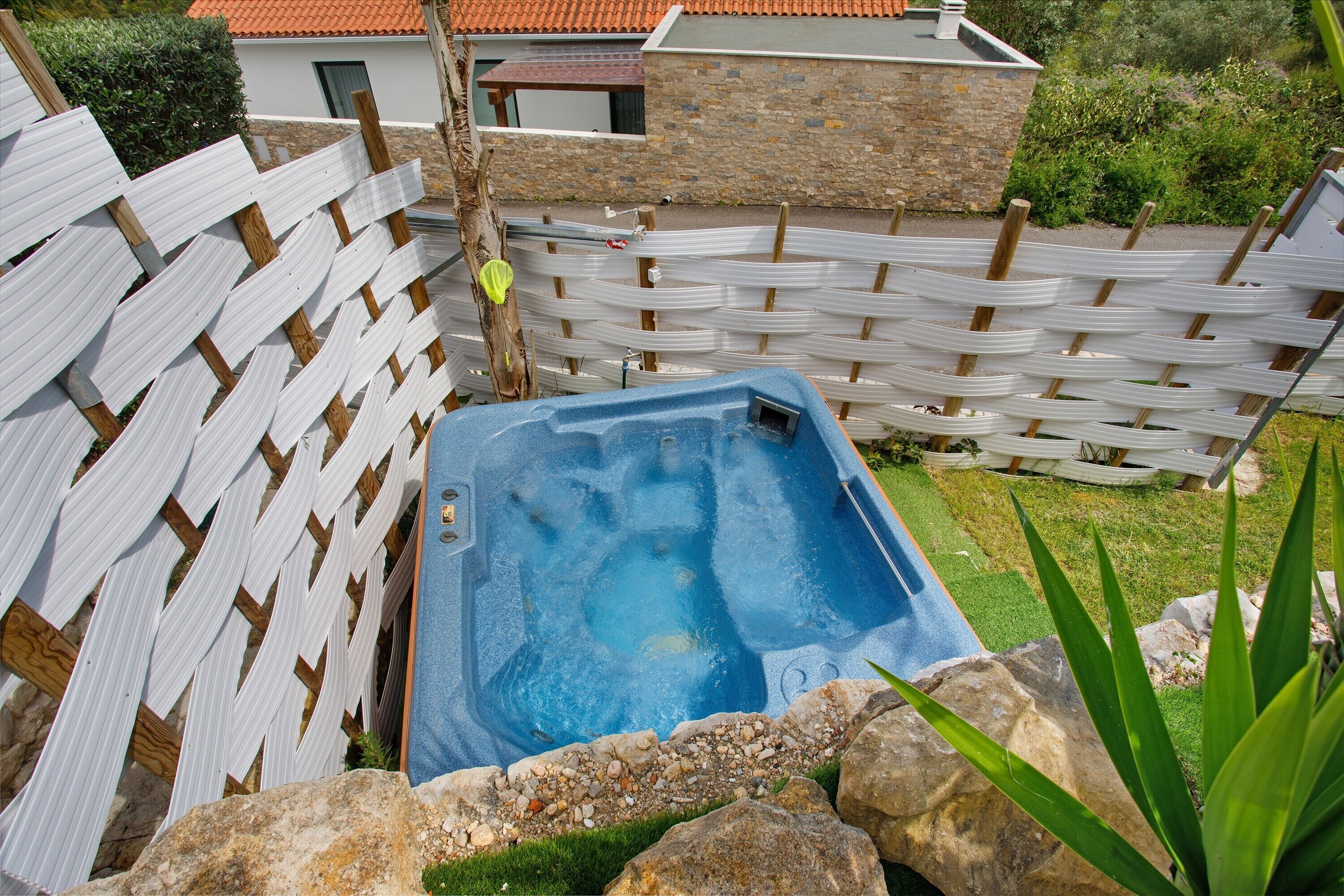 Idromassaggio all'aperto