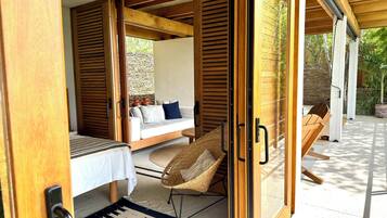 Casa design | Roupas de cama premium, cofres nos quartos, individualmente decorados