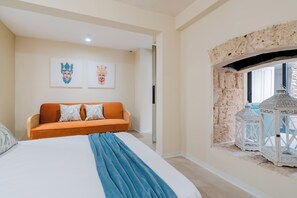 1 Schlafzimmer, kostenloses WLAN, Bettwäsche