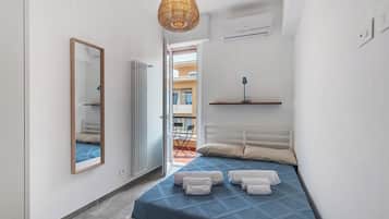 2 chambres, fer et planche Ă repasser, Wi-Fi gratuit, draps fournis