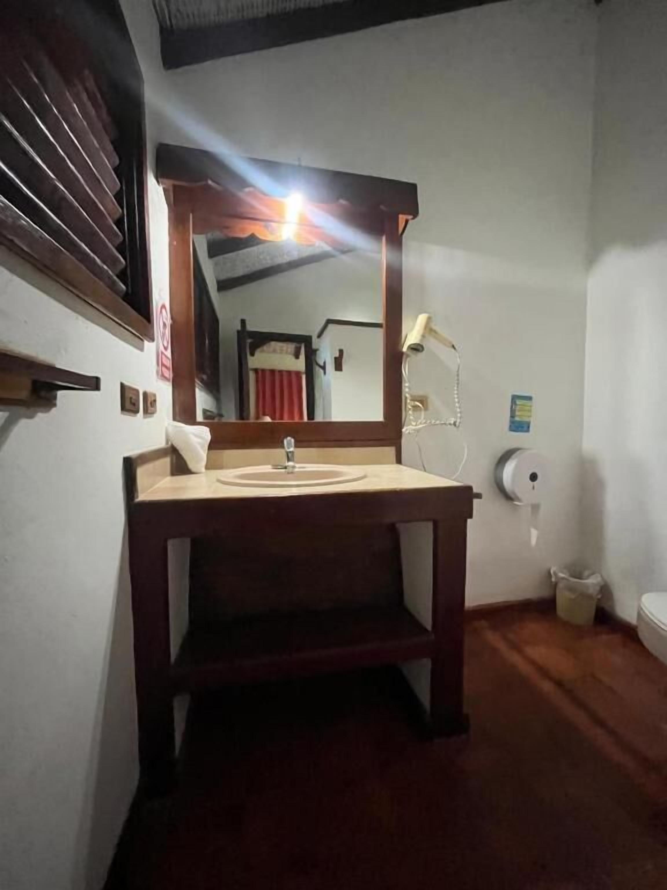 Free toiletries, hair dryer, towels, toilet paper