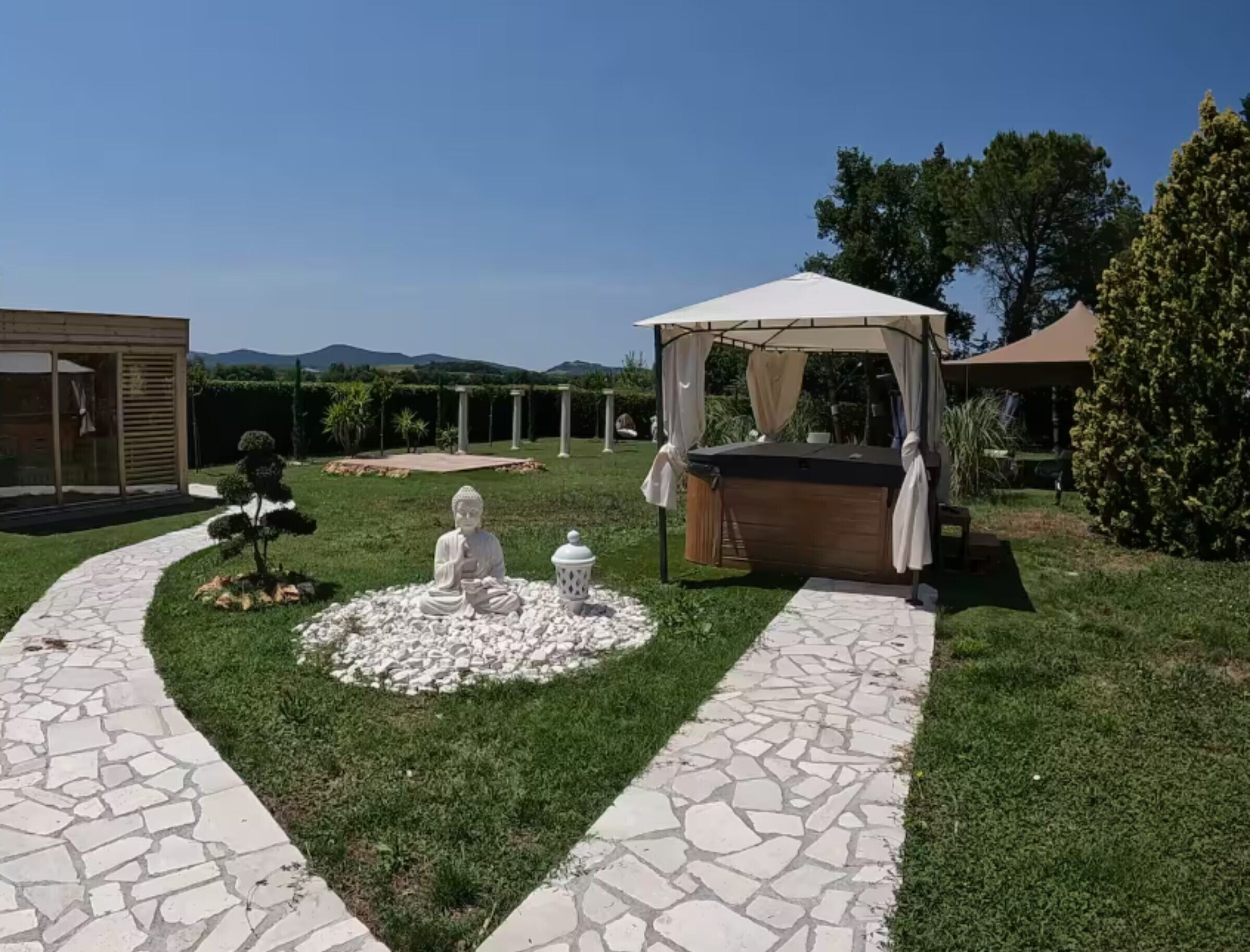 Enceinte de l’hébergement