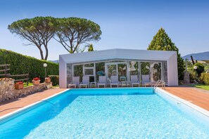 Pool - Apartment '2' with Shared Pool, Wi-Fi and Air Conditioning (Montecatini Val di Cecina)