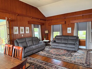 TV connectée, cheminée