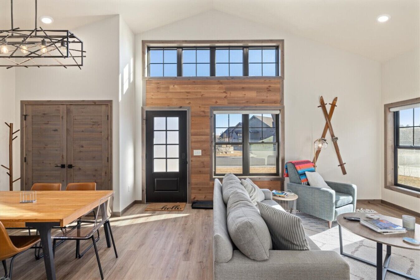 TV, fireplace, video games