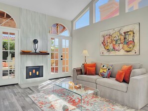 Smart TV, fireplace, offices