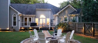 Luxury Family Retreat w/ Theater, Game Room, Playroom, Fire Pit & Fenced Yard