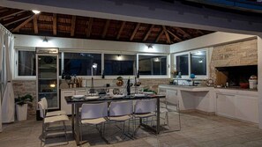 Private kitchen - Holiday home mit Klimaanlage und Pool (Vela Luka)