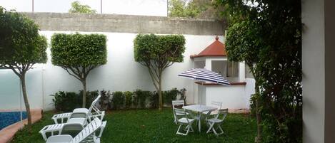 Enceinte de l’hébergement