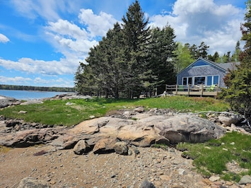 main cottage steps from waterfront