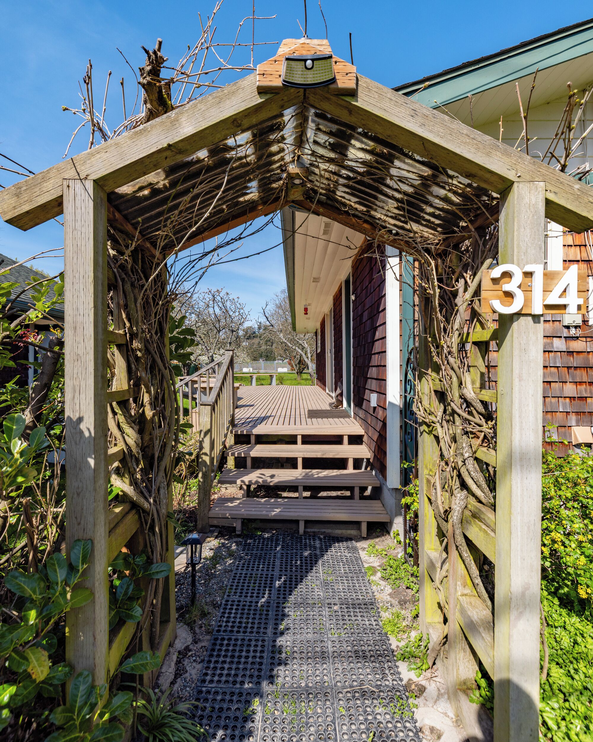 Overnattingsstedets uteområder