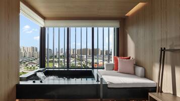 Suite (Xi He Onsen) | Literie de qualité supérieure, minibar, chambres insonorisées