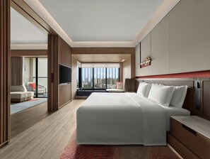 ห้องสวีท (Xi He Onsen) | เครื่องนอนระดับพรีเมียม, มินิบาร์, ห้องเก็บเสียง, Wi-Fi ฟรี