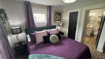 2 chambres, fer et planche Ă repasser, Wi-Fi, draps fournis