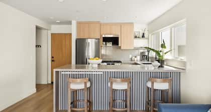 Tide House - Unit A | Modern Seaside 1BD w Parking