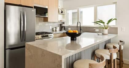 Tide House - Unit C | Modern Seaside 1BD w Parking