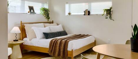 1 makuuhuone, ilmainen Wi-Fi, vuodevaatteet