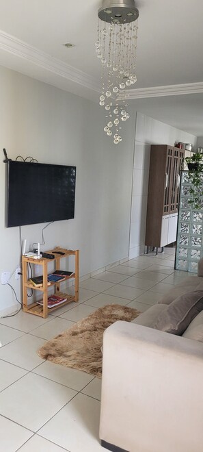 Smart-tv och böcker