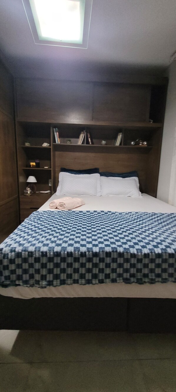 1 bedroom, free WiFi, bed sheets - Cozy room with a family atmosphere (Campos dos Goytacazes)