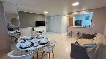 Apartamento conforto | Sala de estar