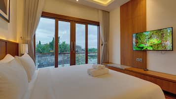 Villa, Poolblick | Zimmersafe, kostenloses WLAN, Bettwäsche