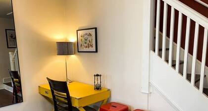 Double-sided Navy-themed Home with Hot Tubs and Parking at Pet Friendly, Private Fenced-In Backyard