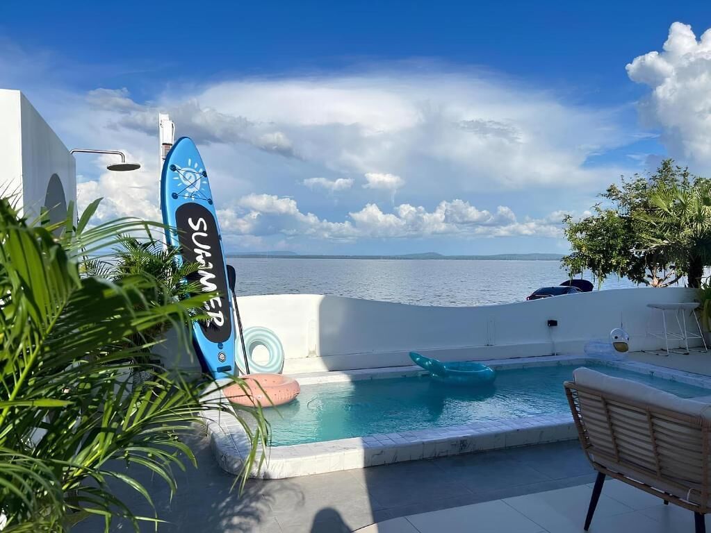 ดีลักซ์วิลล่า | ลานระเบียง/นอกชาน