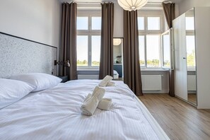 1 Schlafzimmer, Bügeleisen/Bügelbrett, kostenloses WLAN, Bettwäsche